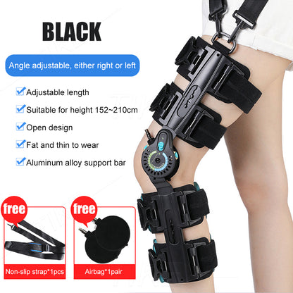 Adjustable Knee Fixation Brace Lower Extremity Support
