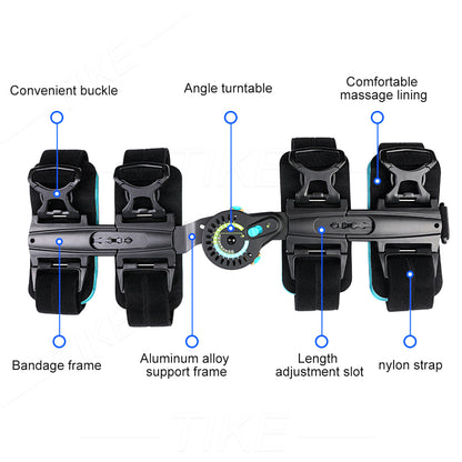 Adjustable Knee Fixation Brace Lower Extremity Support
