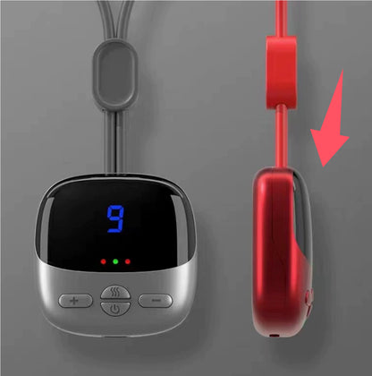Hot Compress EMS Neck Massager